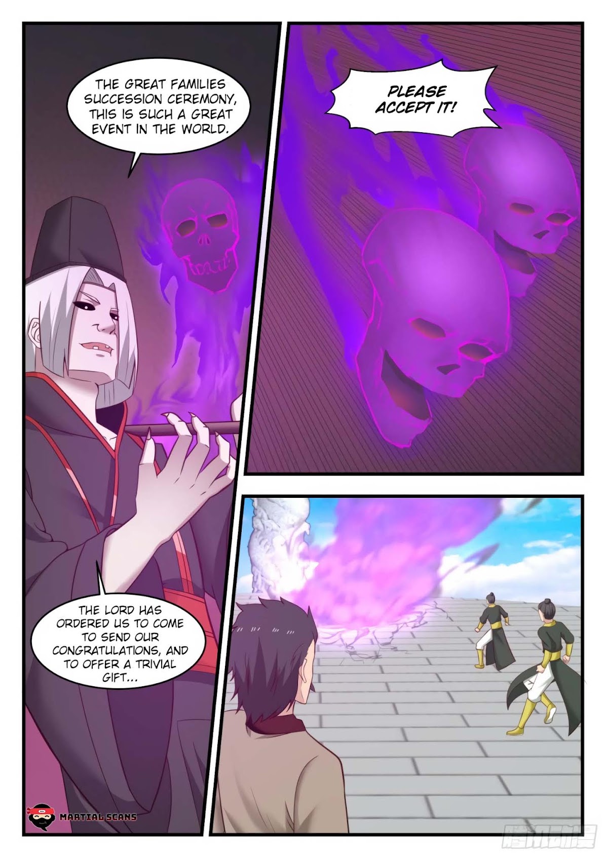 Martial Peak Chapter 556 page 9 - Chapter 556: Just to talk!