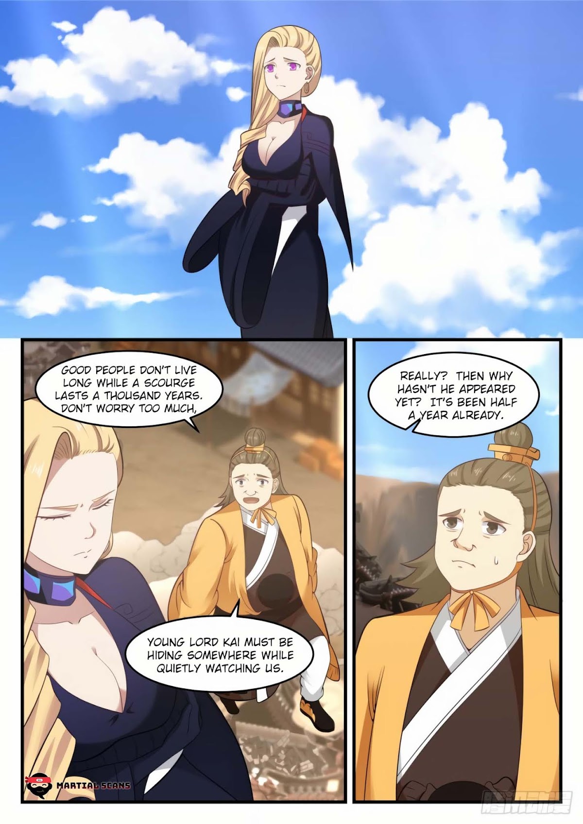 Martial Peak Chapter 564 page 4 - Chapter 564: The Girl Who Takes Care of the Peacocks
