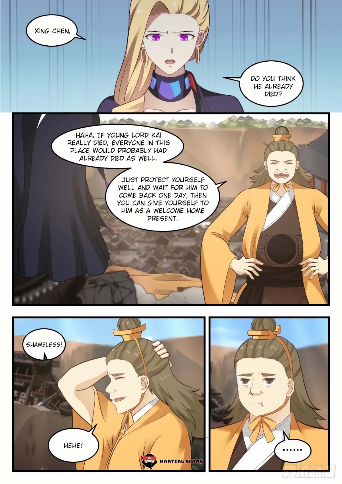 Martial Peak Chapter 564 page 5 - Chapter 564: The Girl Who Takes Care of the Peacocks