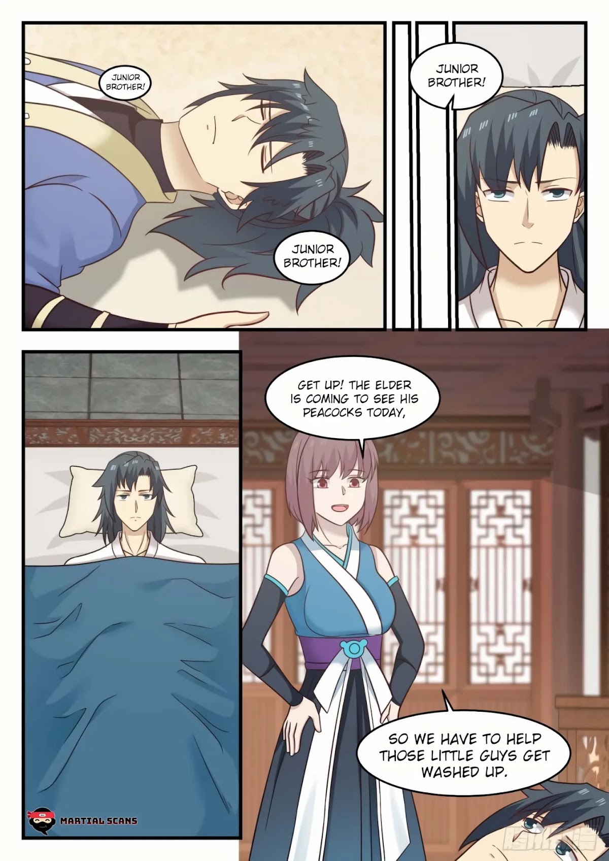 Martial Peak Chapter 564 page 7 - Chapter 564: The Girl Who Takes Care of the Peacocks