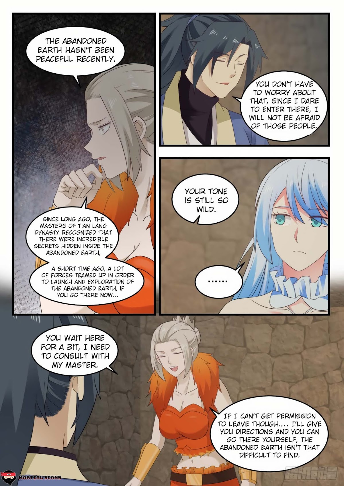 Martial Peak Chapter 581 page 4 - Chapter 581 - Is This Guy Messed Up In The Head?