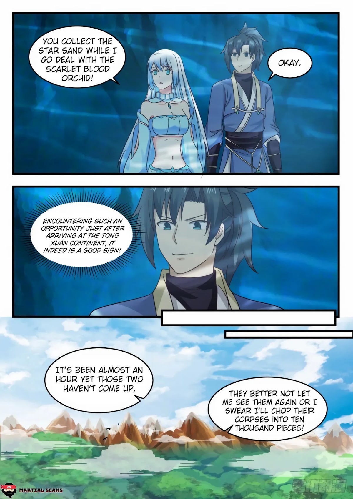 Martial Peak Chapter 589 page 12 - Chapter 589 - Ice Flame Star Sand
