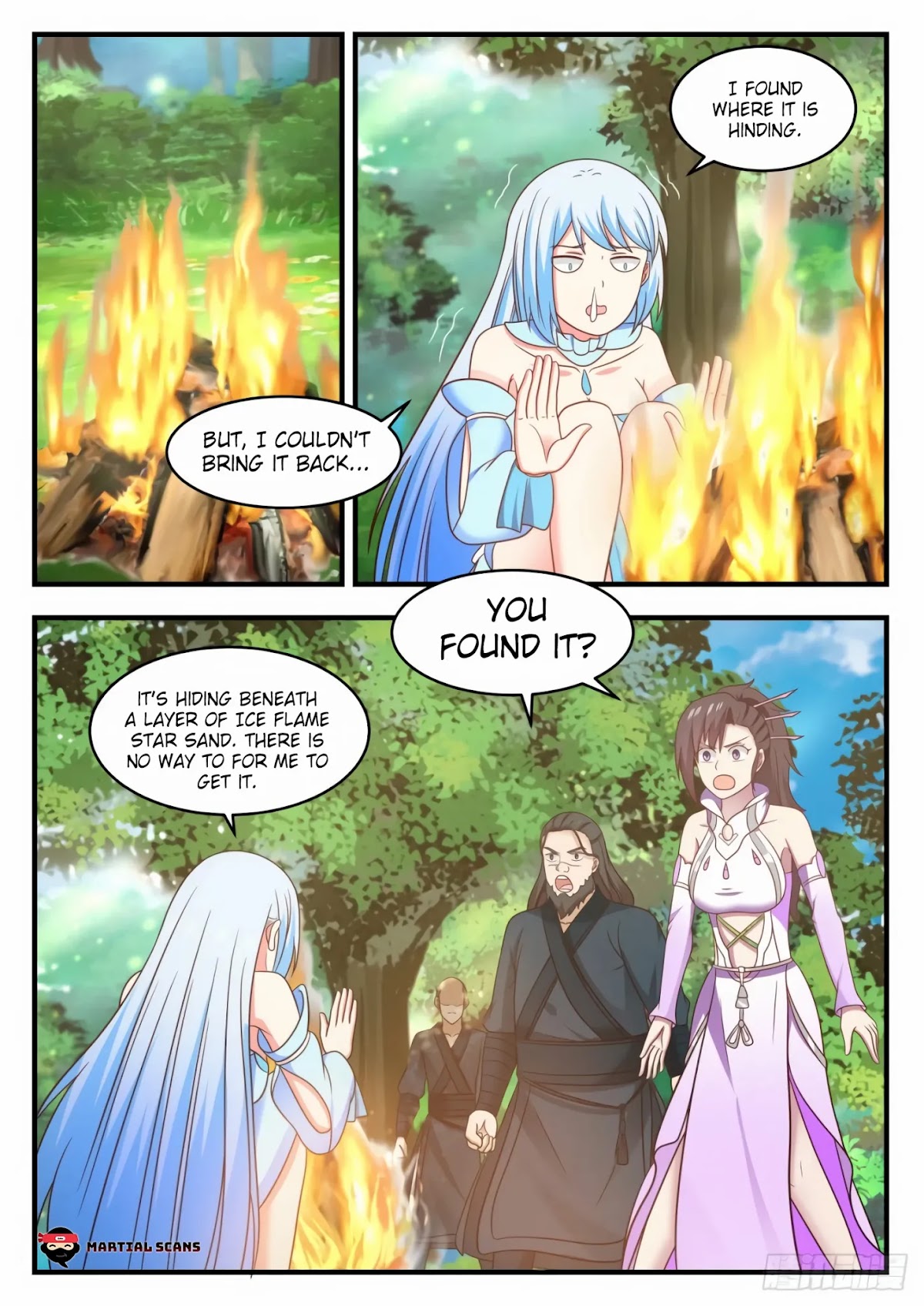 Martial Peak Chapter 589 page 2 - Chapter 589 - Ice Flame Star Sand