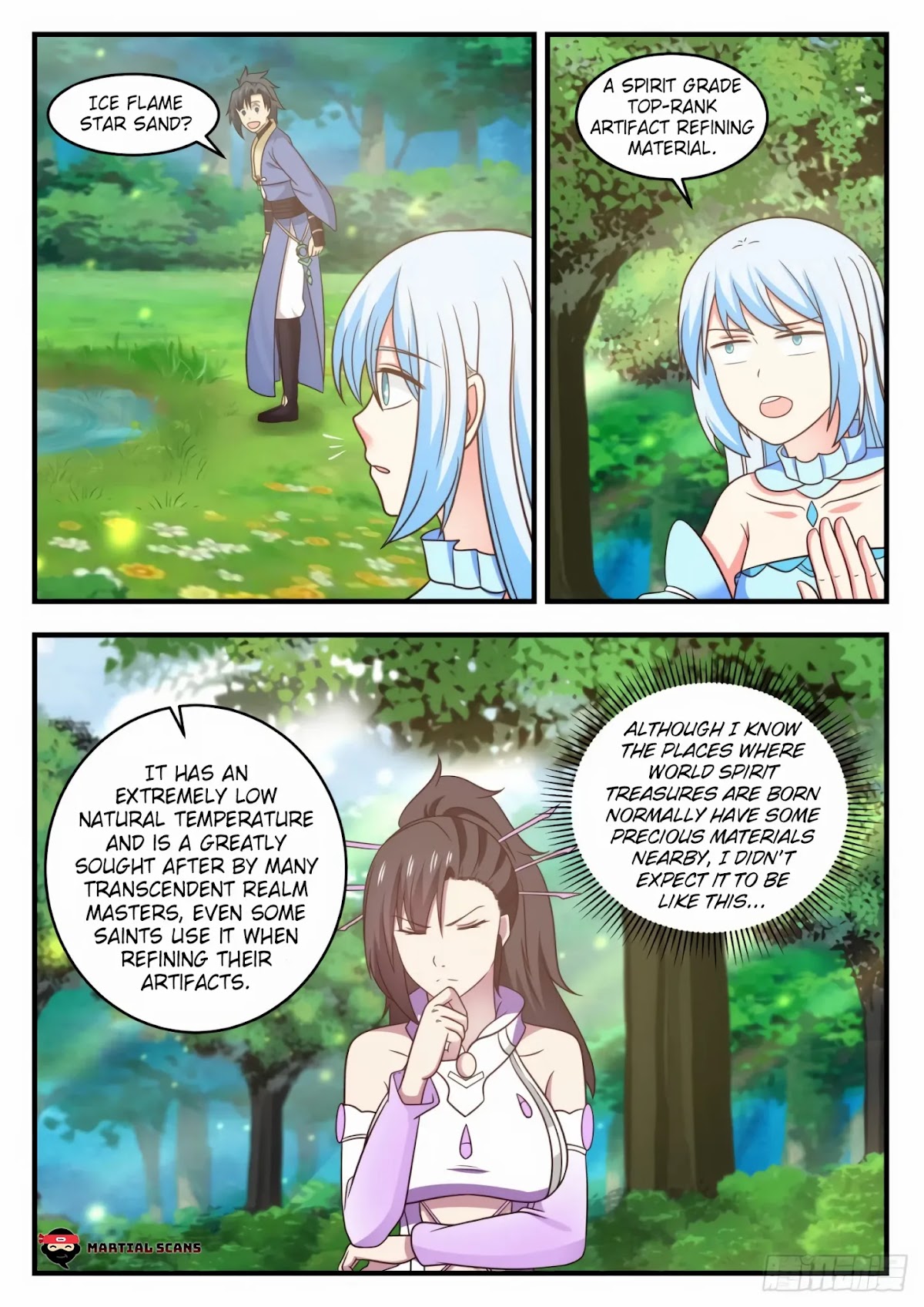 Martial Peak Chapter 589 page 3 - Chapter 589 - Ice Flame Star Sand