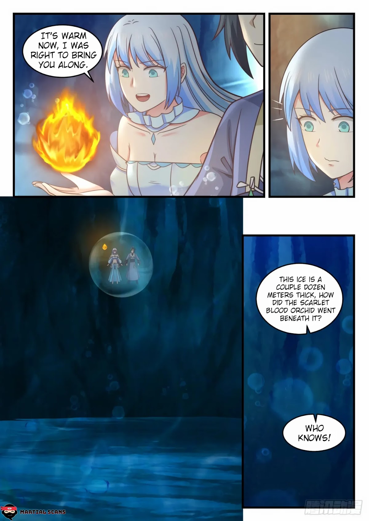 Martial Peak Chapter 589 page 8 - Chapter 589 - Ice Flame Star Sand