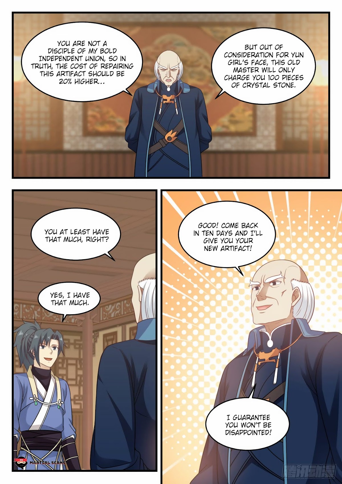 Martial Peak Chapter 592 page 13 - Chapter 592 - Repairing The Bone Shield