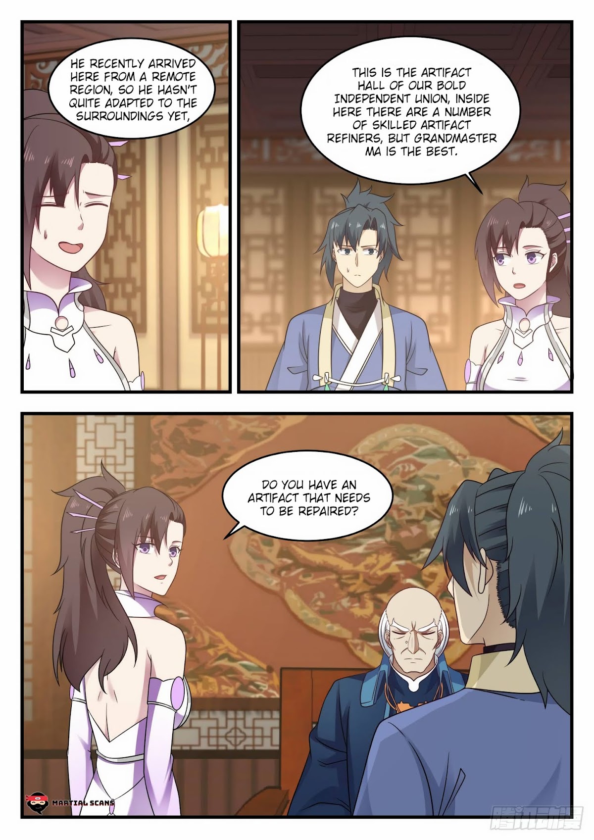 Martial Peak Chapter 592 page 3 - Chapter 592 - Repairing The Bone Shield