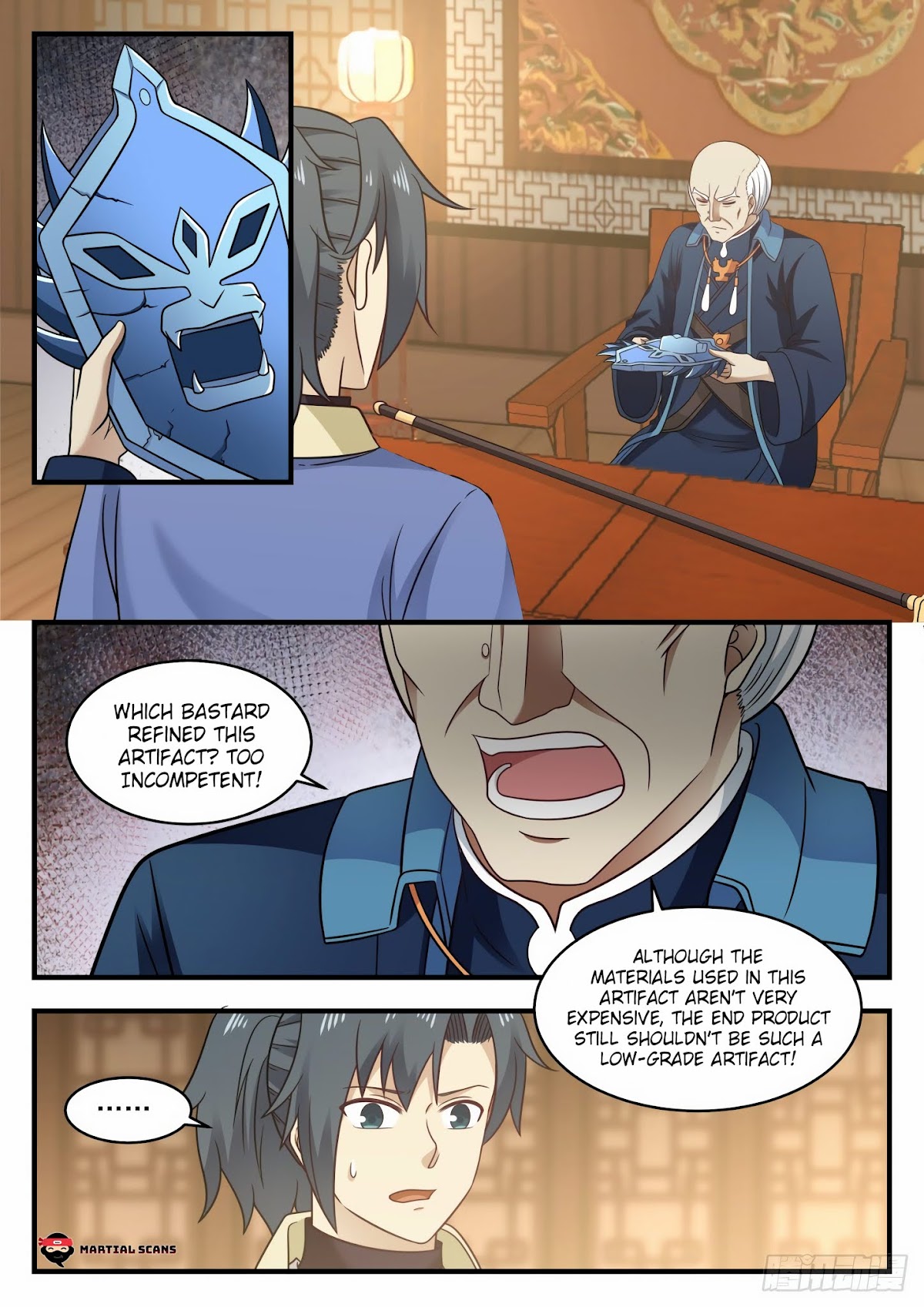 Martial Peak Chapter 592 page 4 - Chapter 592 - Repairing The Bone Shield