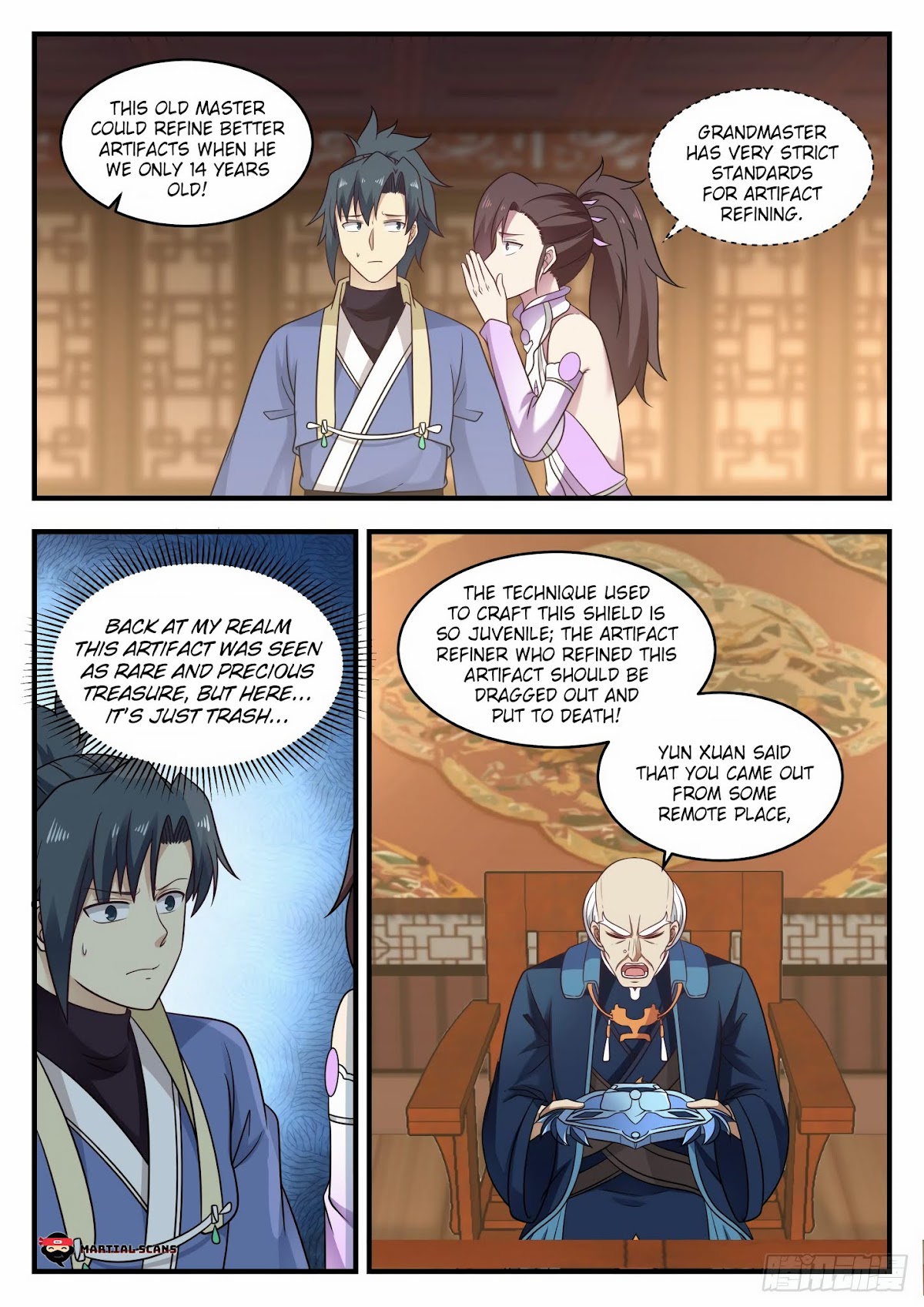 Martial Peak Chapter 592 page 5 - Chapter 592 - Repairing The Bone Shield