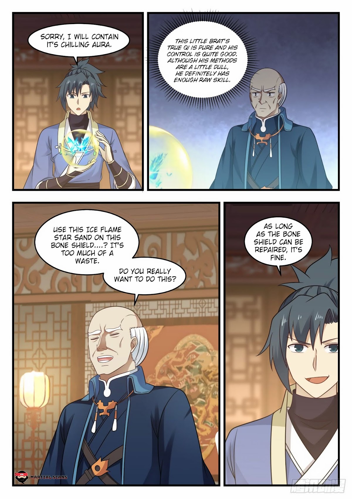 Martial Peak Chapter 592 page 8 - Chapter 592 - Repairing The Bone Shield