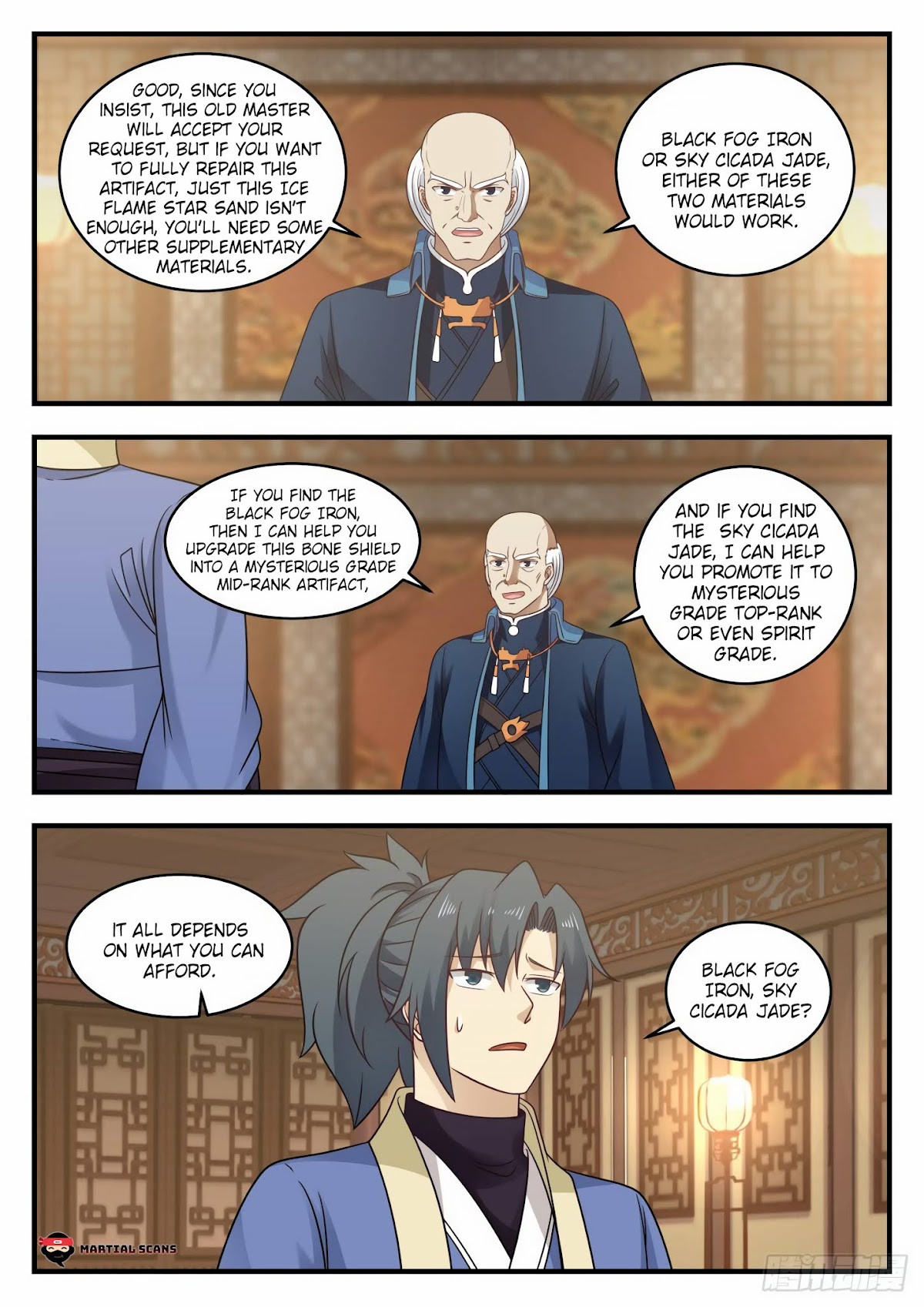 Martial Peak Chapter 592 page 9 - Chapter 592 - Repairing The Bone Shield