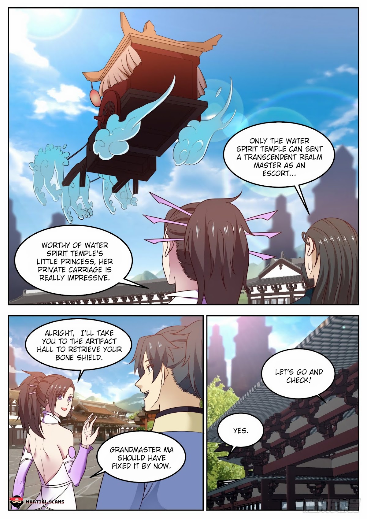 Martial Peak Chapter 594 page 11 - Chapter 594 - Farewell