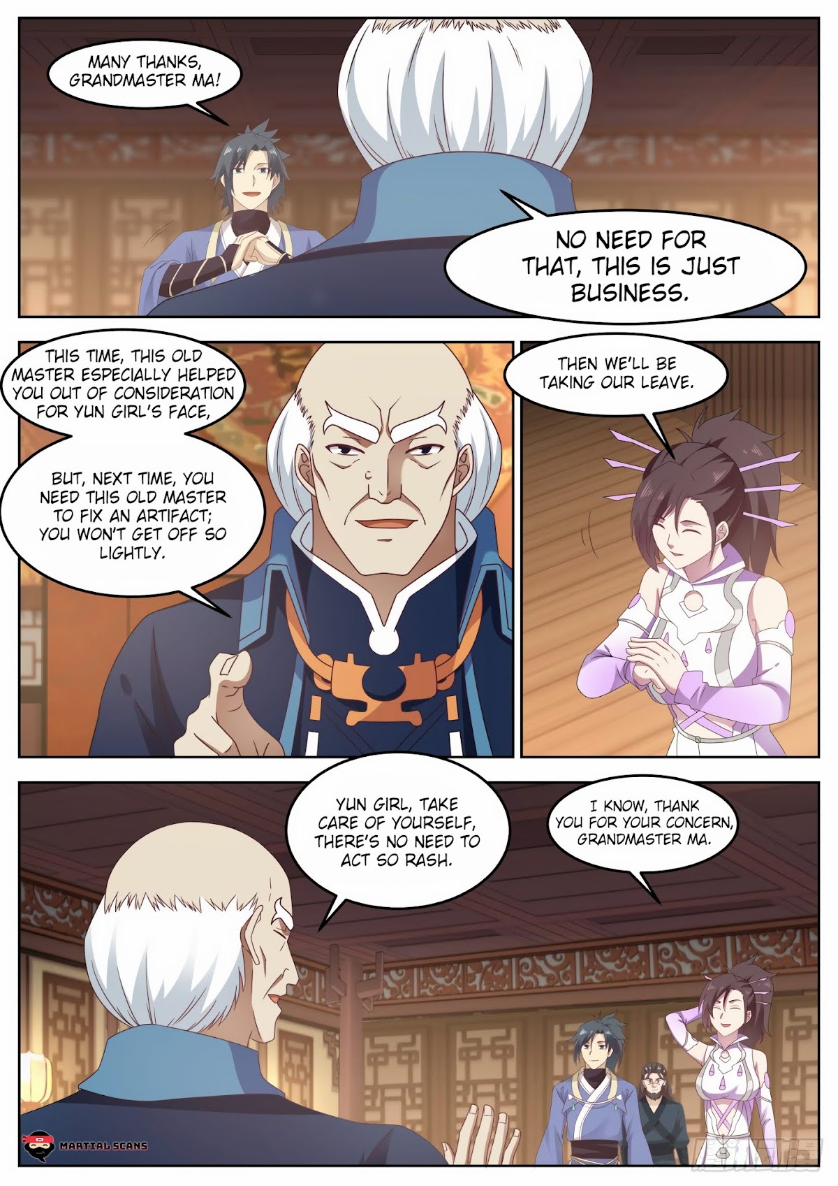 Martial Peak Chapter 594 page 13 - Chapter 594 - Farewell