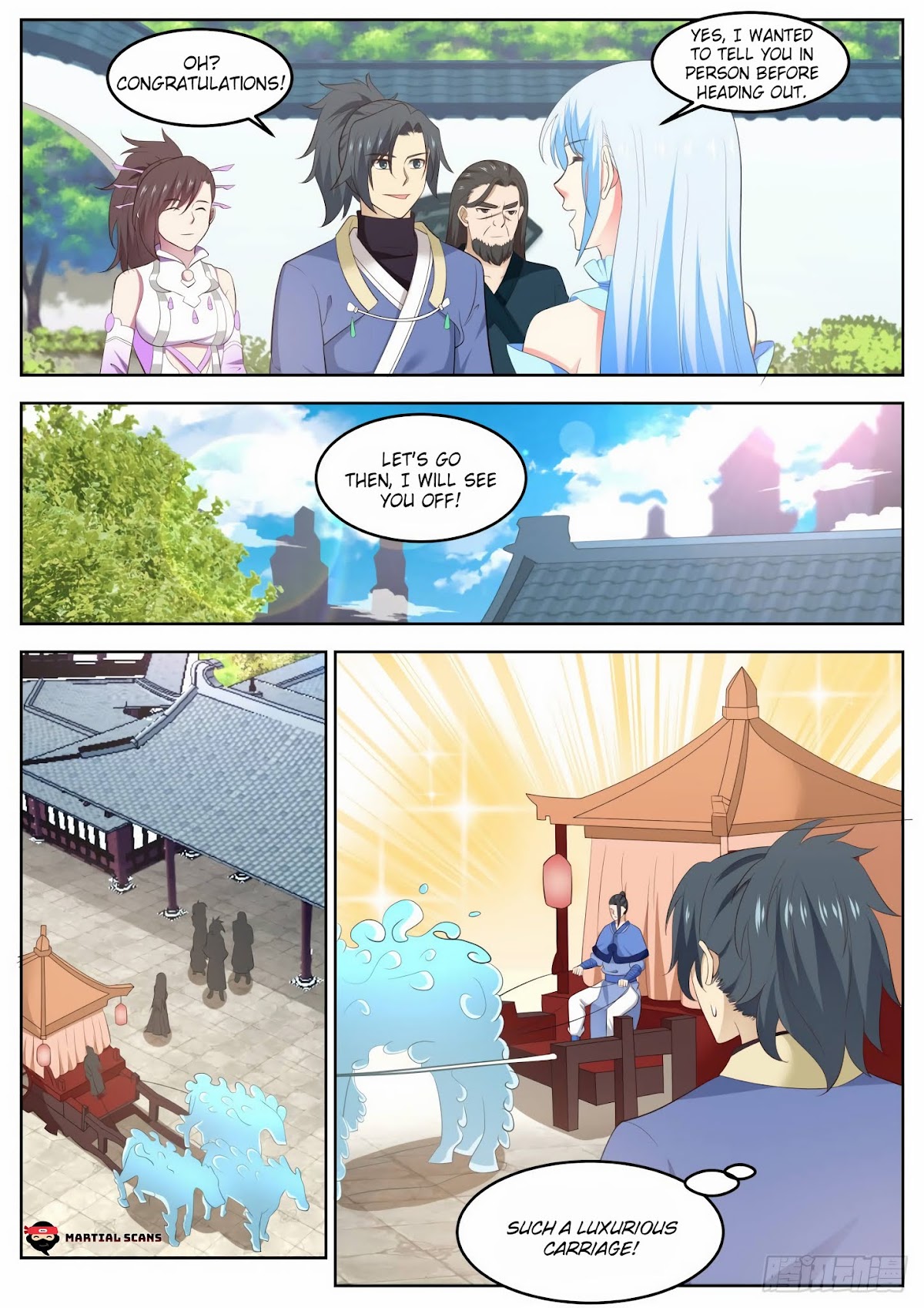Martial Peak Chapter 594 page 8 - Chapter 594 - Farewell
