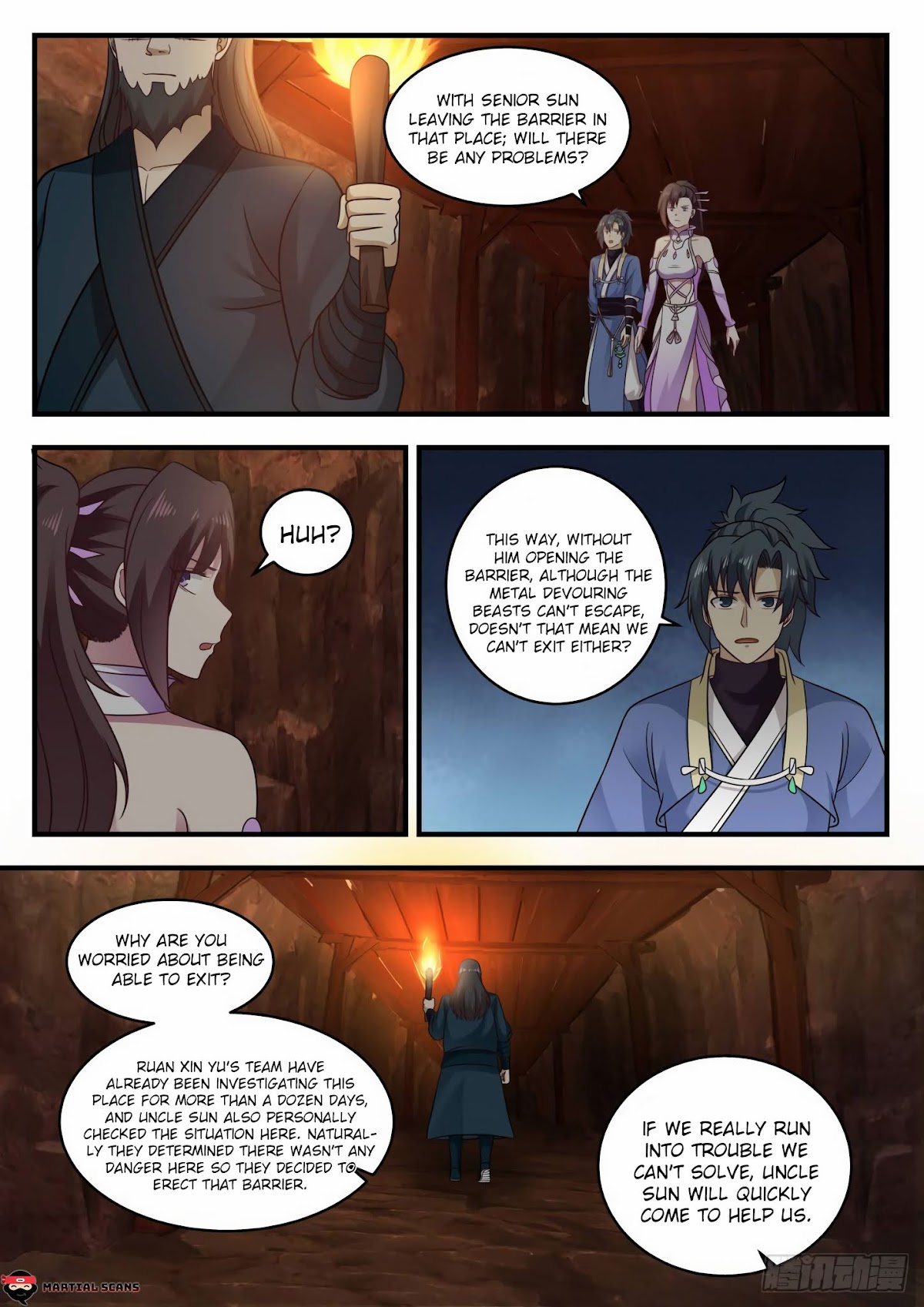 Martial Peak Chapter 597 page 9 - Chapter 597 - Why are you worried?