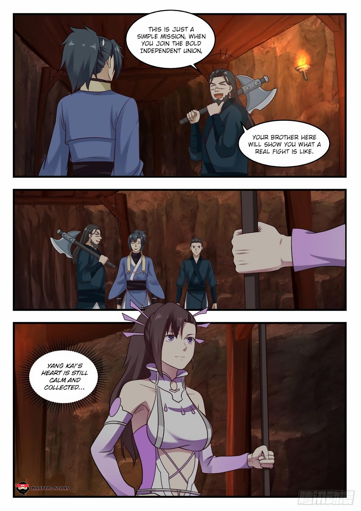 Martial Peak Chapter 599 page 3 - Chapter 599 - Yang Kai takes action!