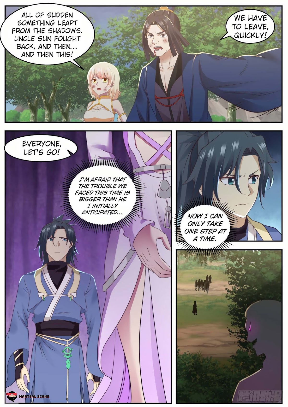 Martial Peak Chapter 601 page 13 - Chapter 601 - We must not stay at this place any longer!