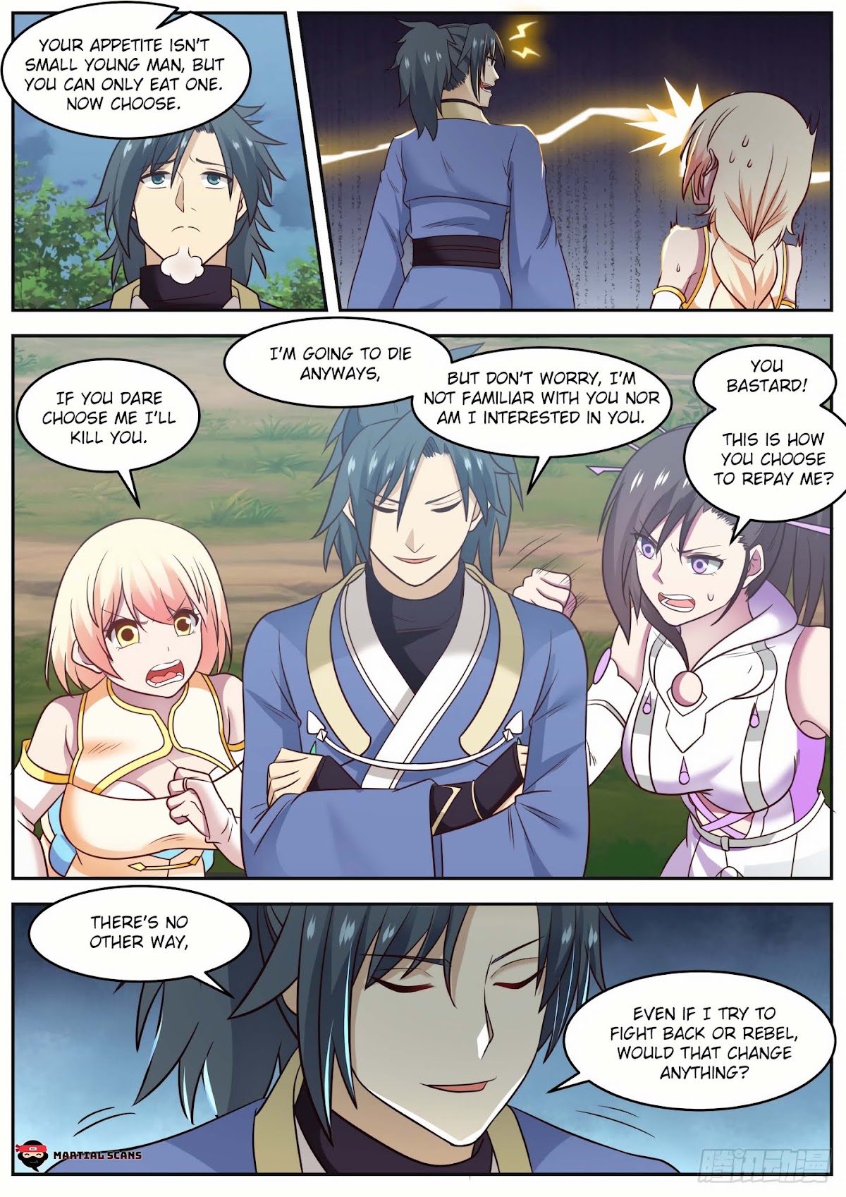 Martial Peak Chapter 603 page 8 - Chapter 603 - Can I choose both?
