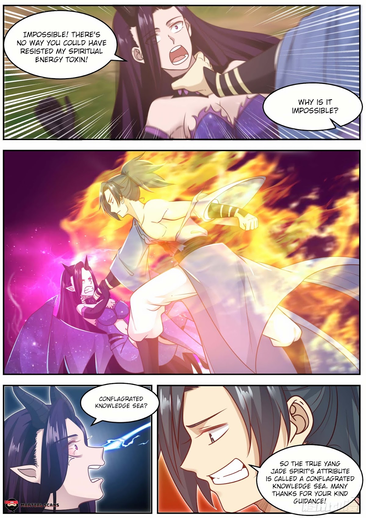 Martial Peak Chapter 604 page 5 - Chapter 604 - Conflagrated Knowledge Sea