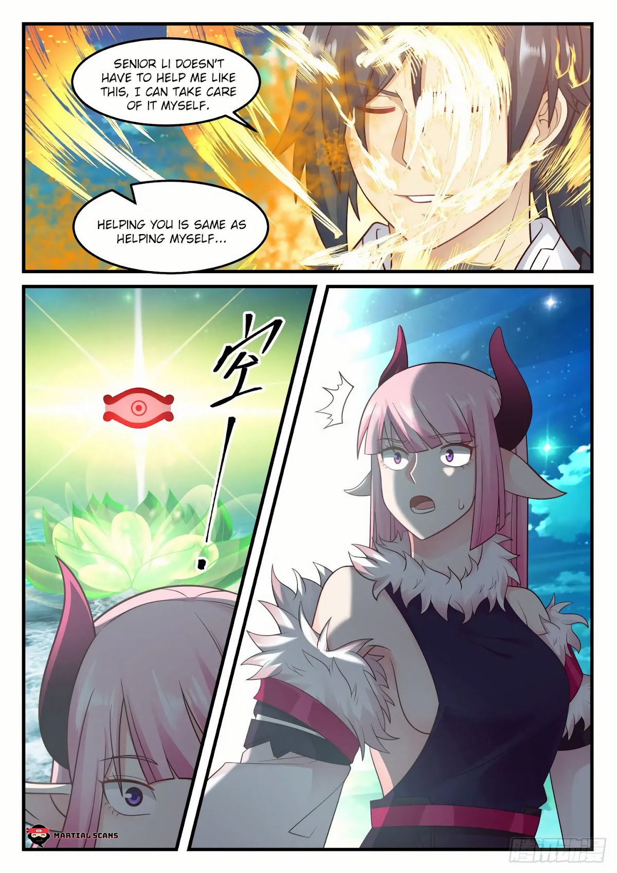 Martial Peak Chapter 616 page 13 - Chapter 616 - By helping you I'm also helping myself...