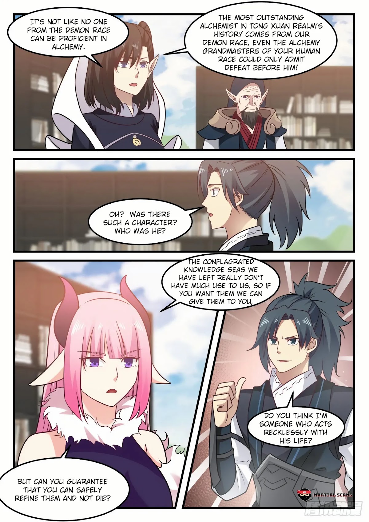 Martial Peak Chapter 616 page 3 - Chapter 616 - By helping you I'm also helping myself...
