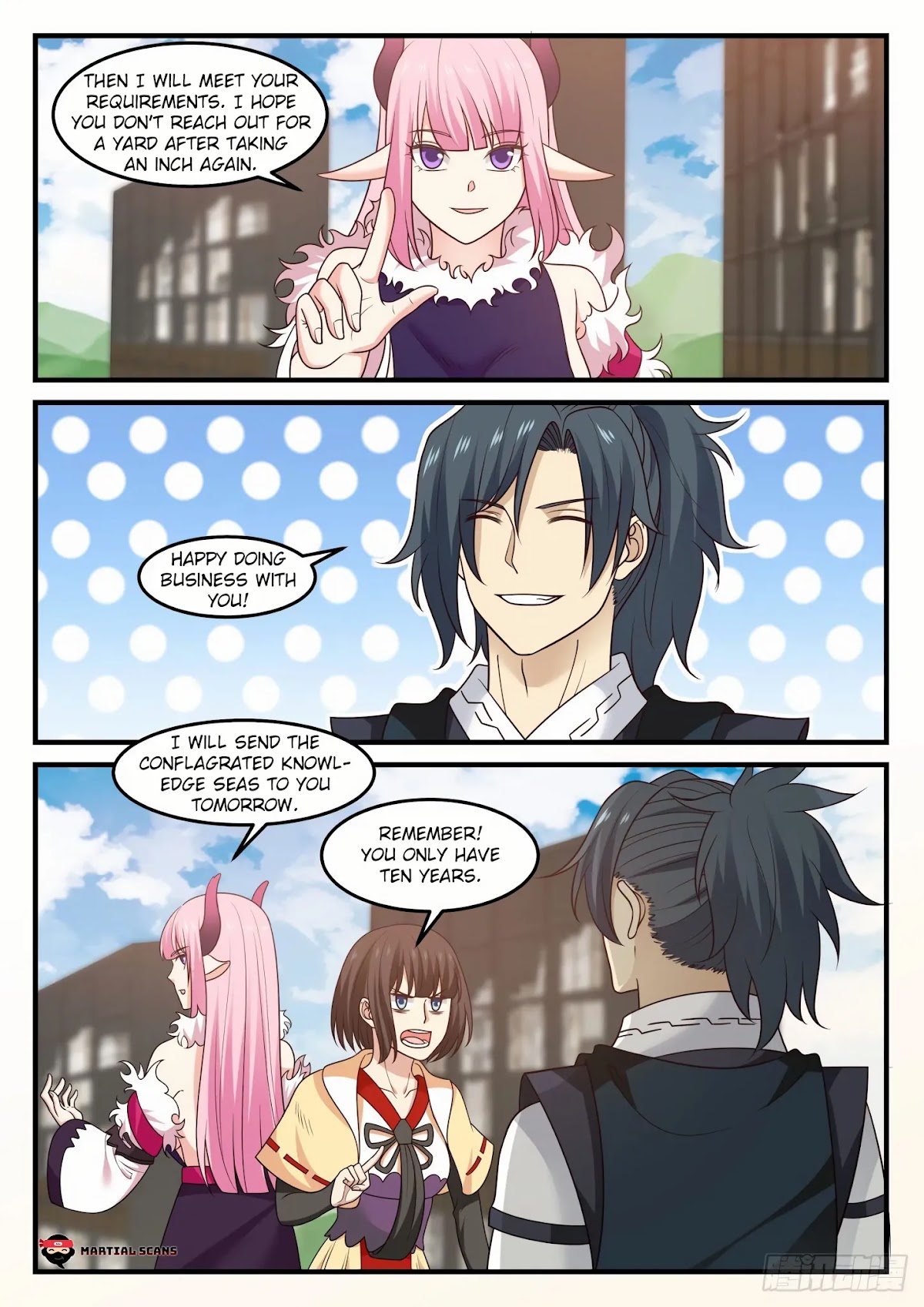 Martial Peak Chapter 616 page 4 - Chapter 616 - By helping you I'm also helping myself...