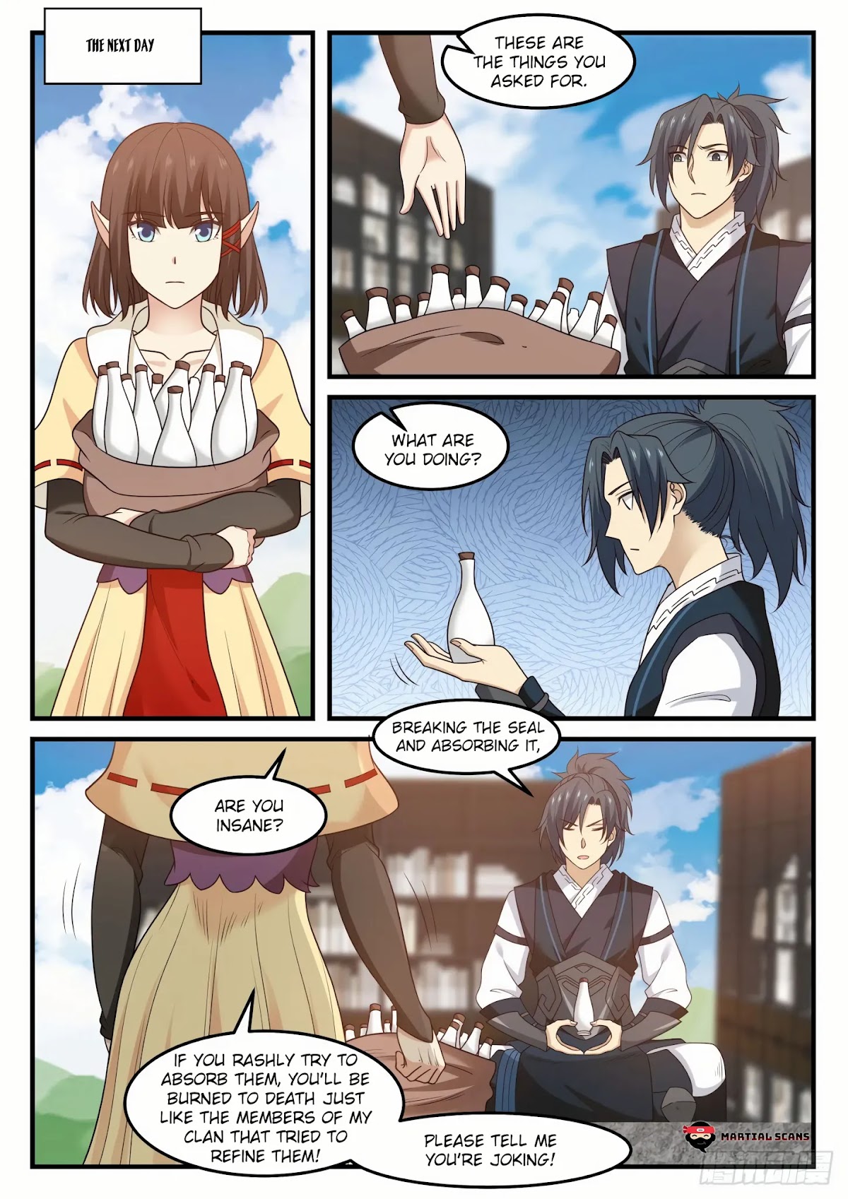 Martial Peak Chapter 616 page 5 - Chapter 616 - By helping you I'm also helping myself...