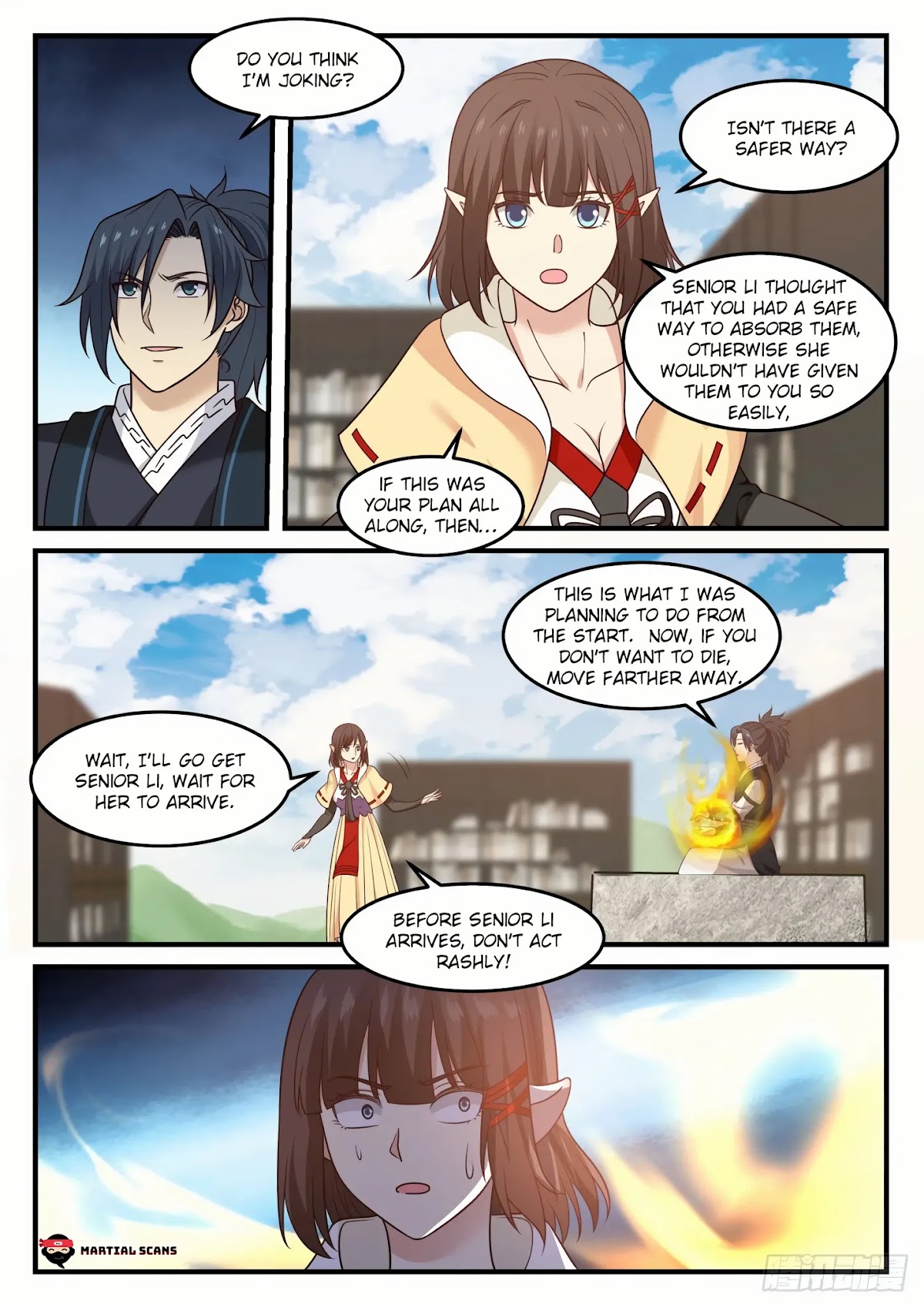 Martial Peak Chapter 616 page 6 - Chapter 616 - By helping you I'm also helping myself...