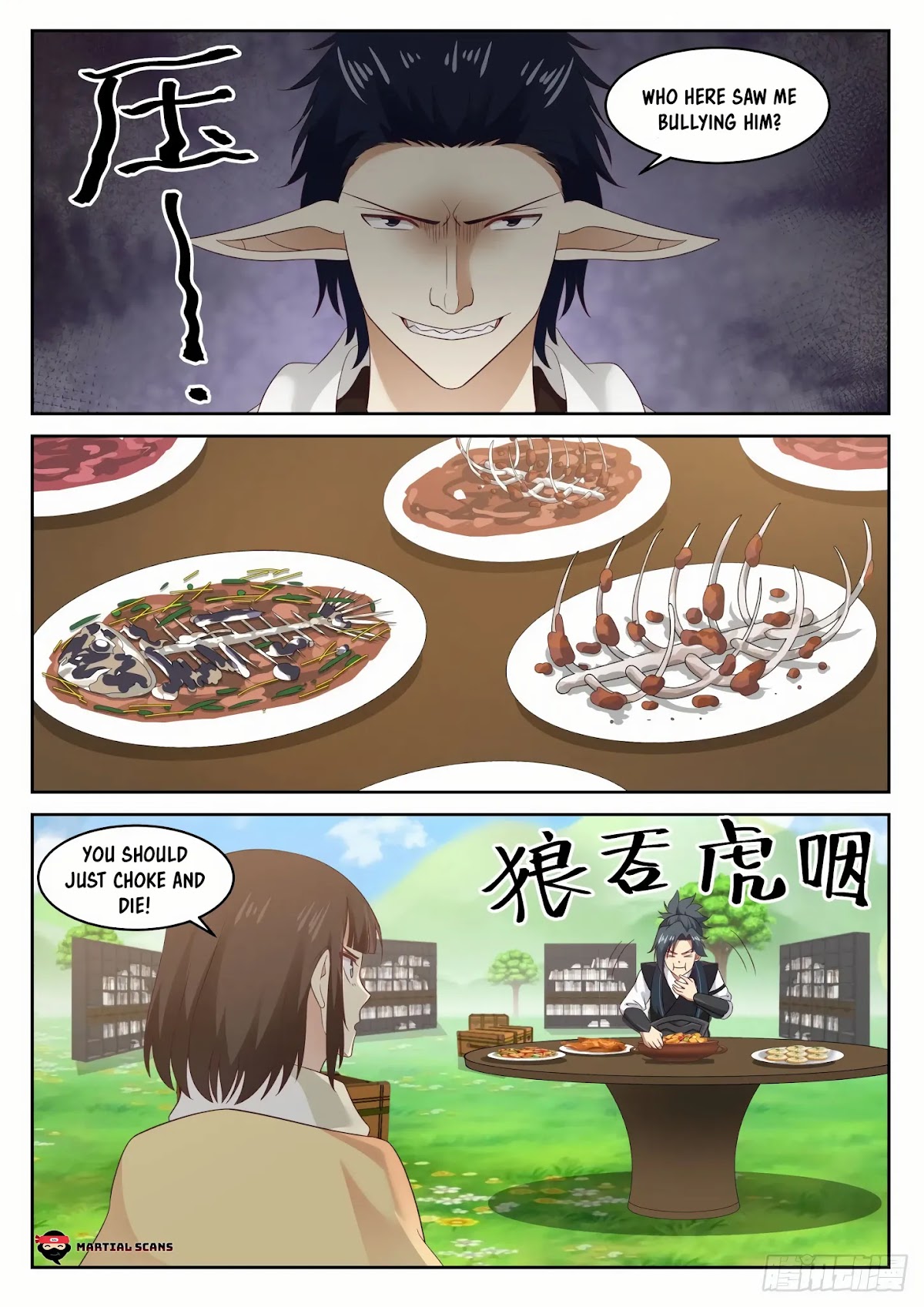 Martial Peak Chapter 618 page 13 - Chapter 618: Who said that I wanted to bully him?