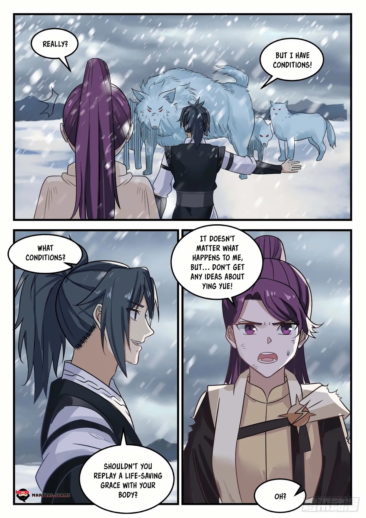 Martial Peak Chapter 640 page 3 - Chapter 640: Conditions