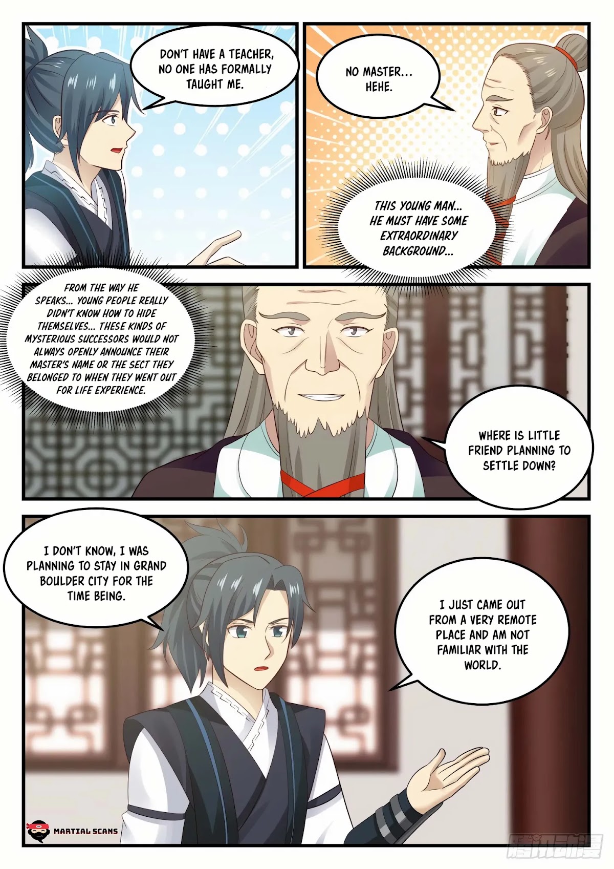 Martial Peak Chapter 642 page 12 - Chapter 642: His Background?