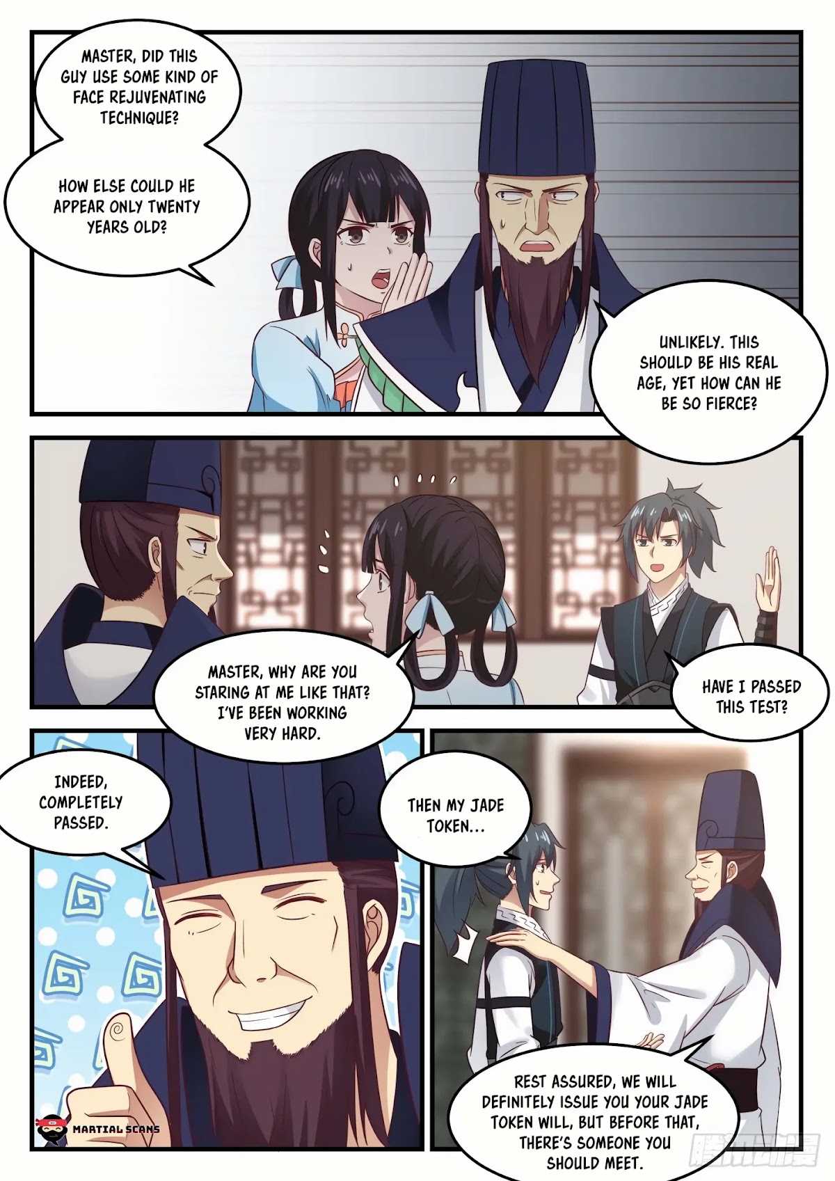Martial Peak Chapter 642 page 6 - Chapter 642: His Background?