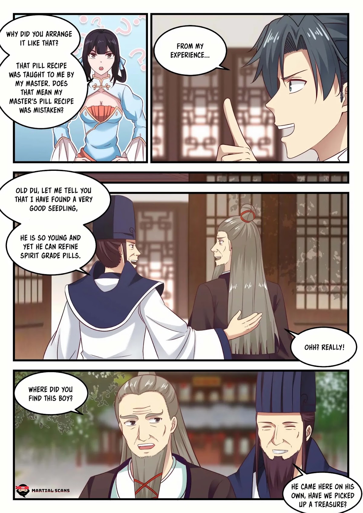 Martial Peak Chapter 642 page 9 - Chapter 642: His Background?