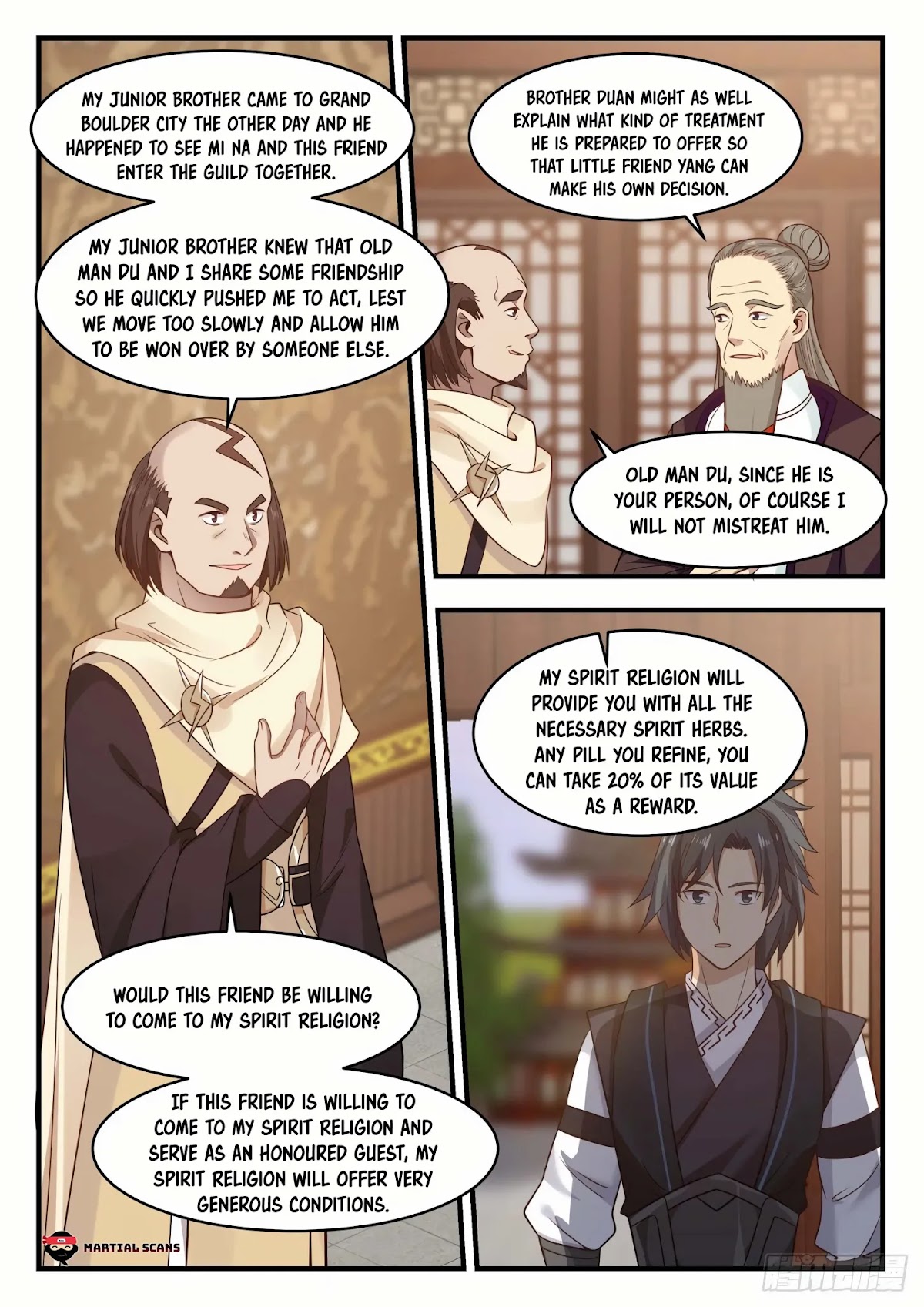 Martial Peak Chapter 644 page 3 - Chapter 644: Bright Thunder Spirit Religion