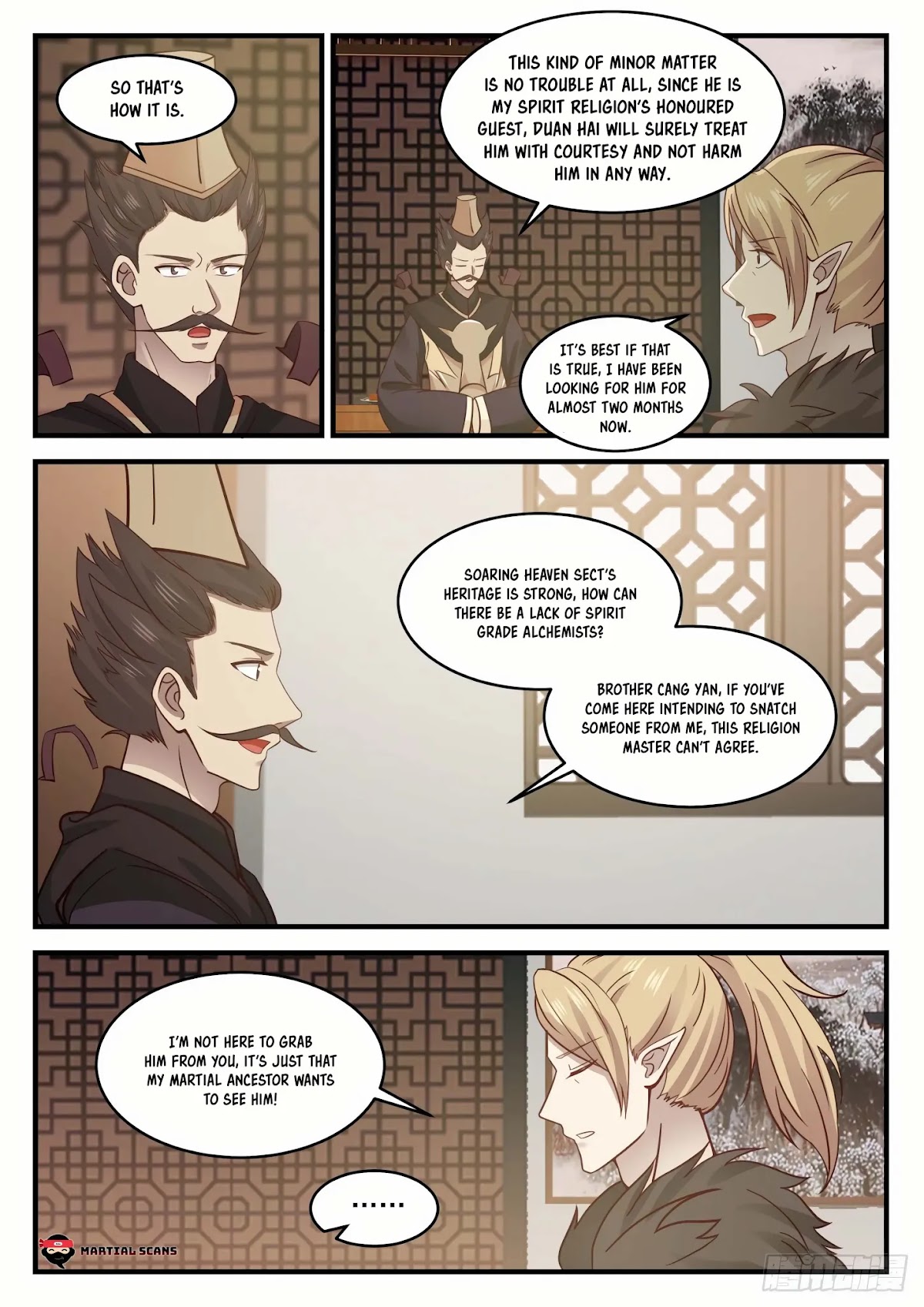 Martial Peak Chapter 650 page 2 - Chapter 650: Mind your manners!
