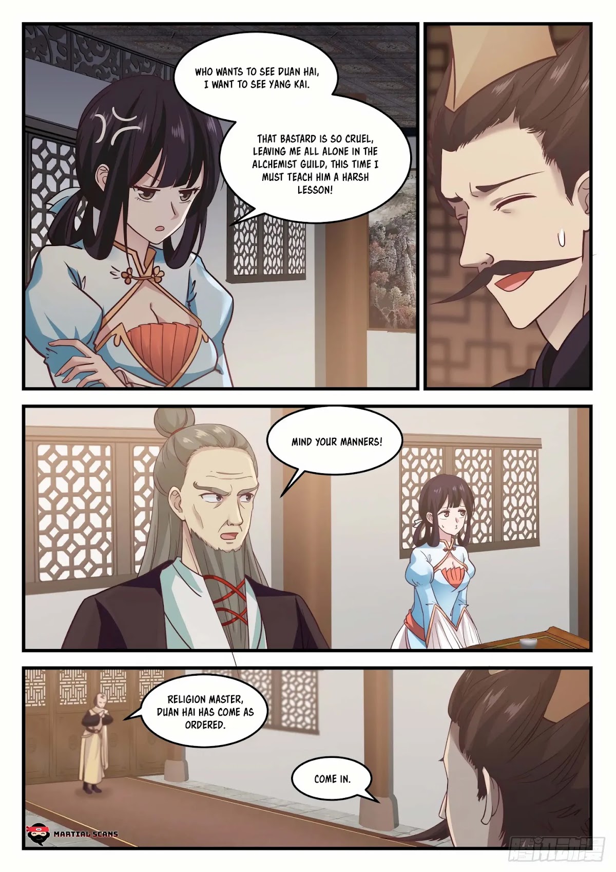 Martial Peak Chapter 650 page 4 - Chapter 650: Mind your manners!