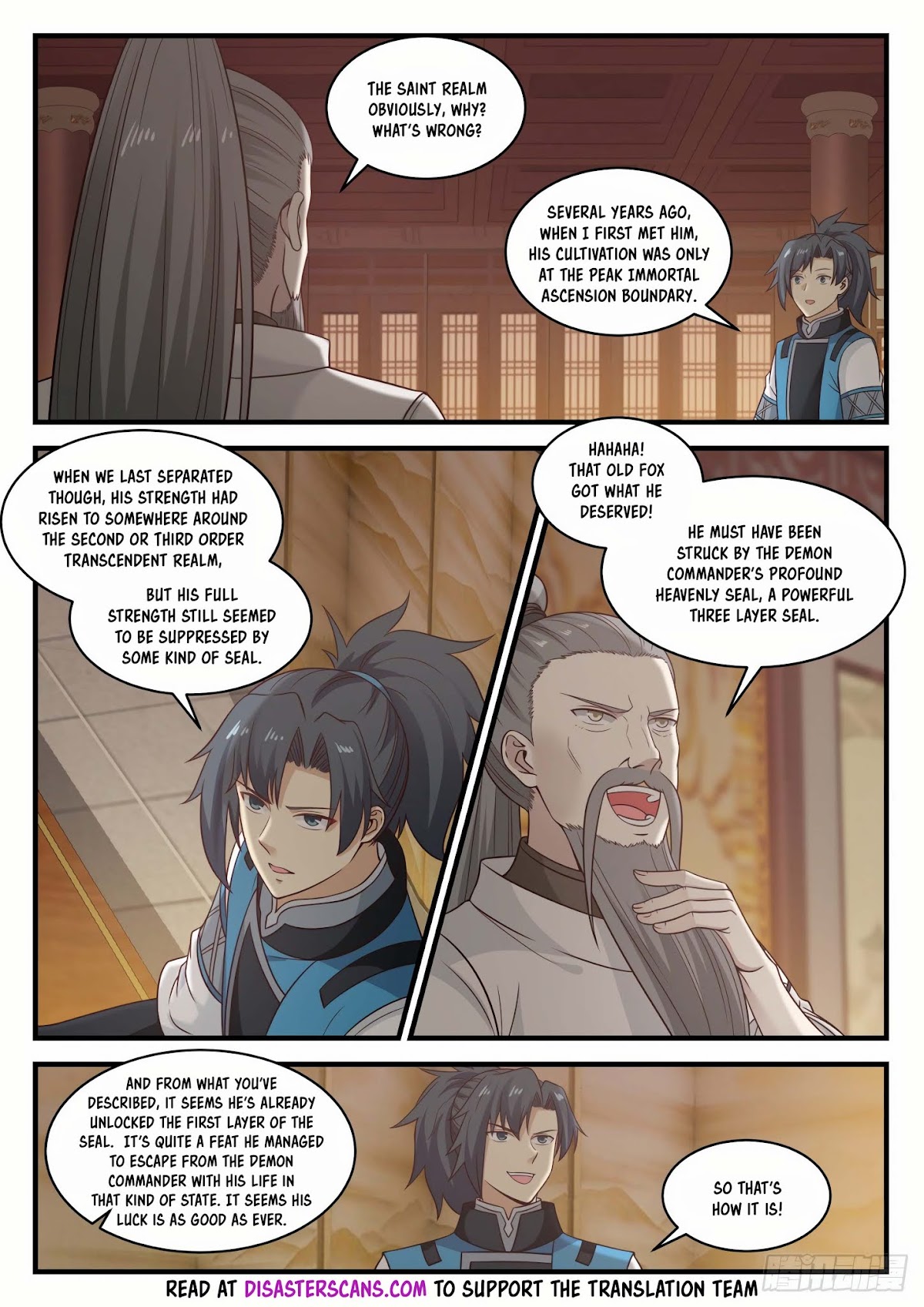 Martial Peak Chapter 660 page 4 - Chapter 660: Recognition of his ancestors