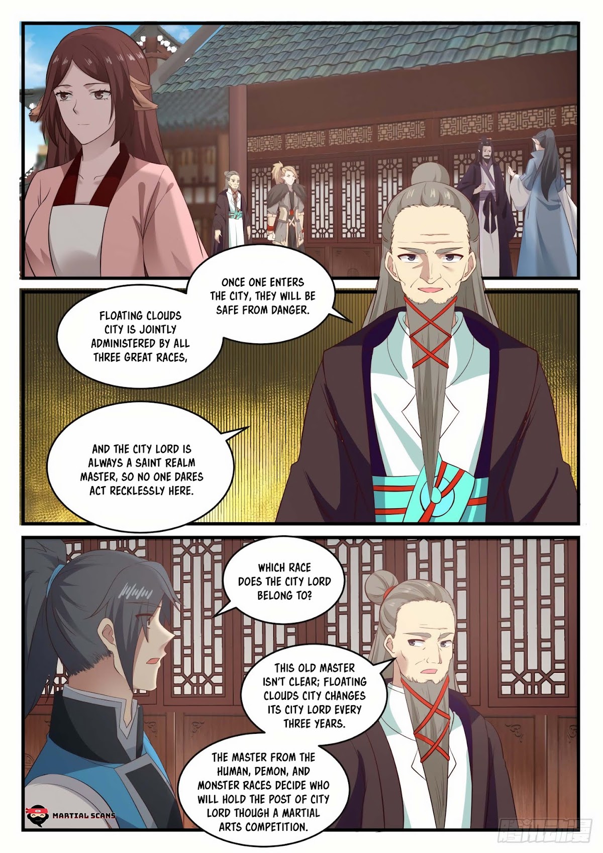 Martial Peak Chapter 666 page 12 - Chapter 666: Floating Clouds City