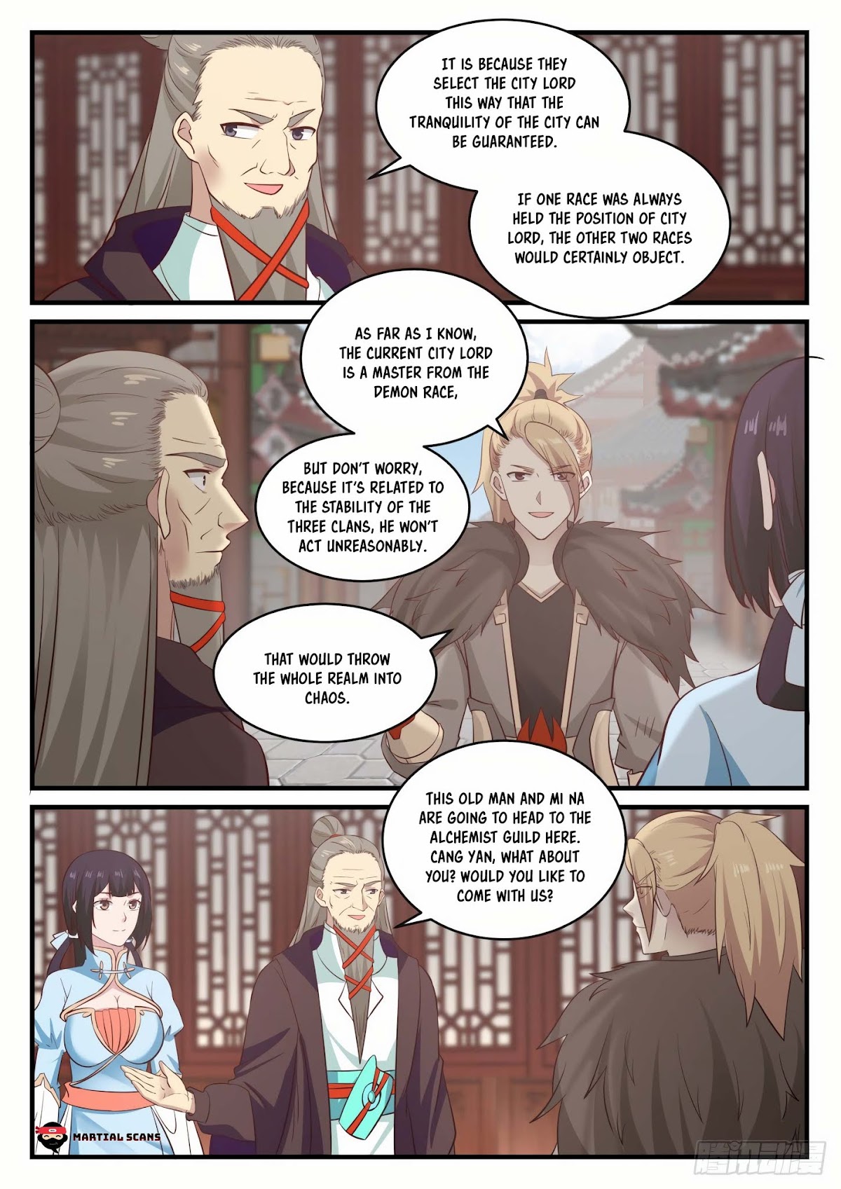 Martial Peak Chapter 666 page 13 - Chapter 666: Floating Clouds City