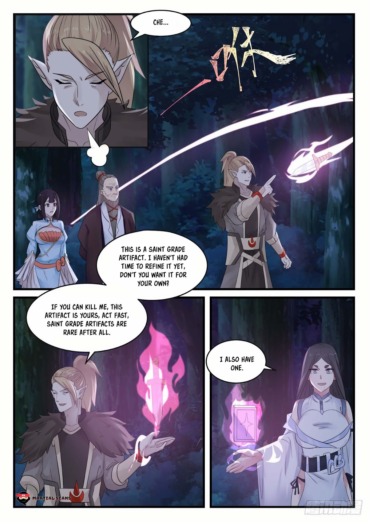 Martial Peak Chapter 666 page 4 - Chapter 666: Floating Clouds City