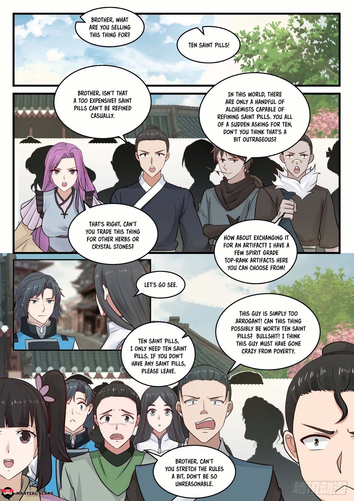 Martial Peak Chapter 669 page 10 - Chapter 669: Trading District