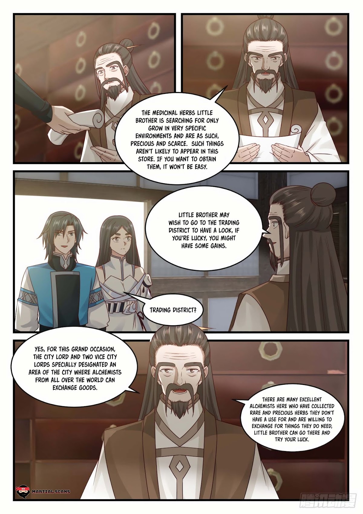 Martial Peak Chapter 669 page 5 - Chapter 669: Trading District