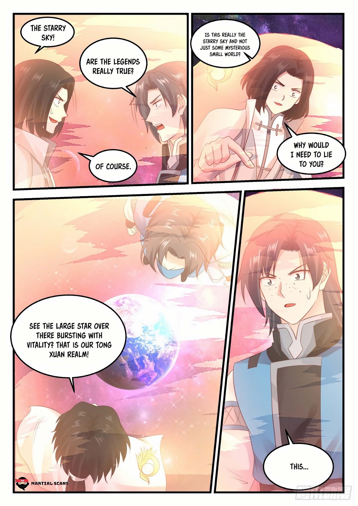 Martial Peak Chapter 682 page 3 - Chapter 682: Starry Sky