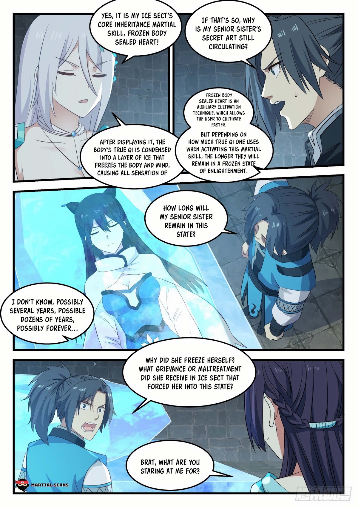 Martial Peak Chapter 695 page 11 - Chapter 695: Ice Sect’s Sect Master, Qing Ya