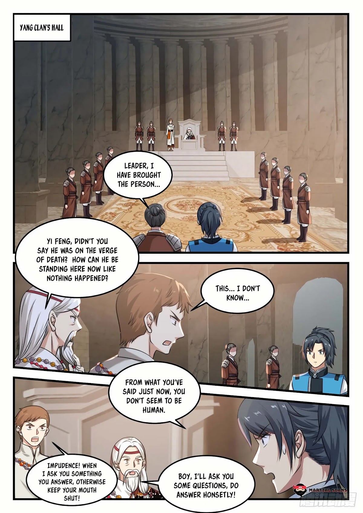 Martial Peak Chapter 711 page 4 - Chapter 711: You Certain Have a Lot Of Questions