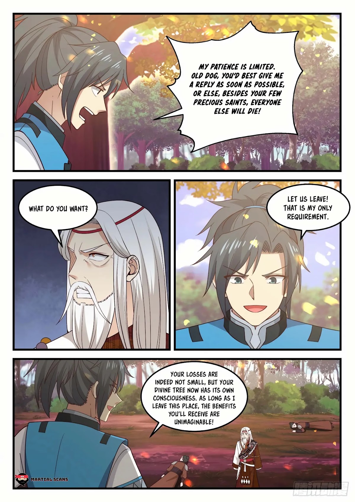 Martial Peak Chapter 713 page 7 - Chapter 713: Comforting And Dependence