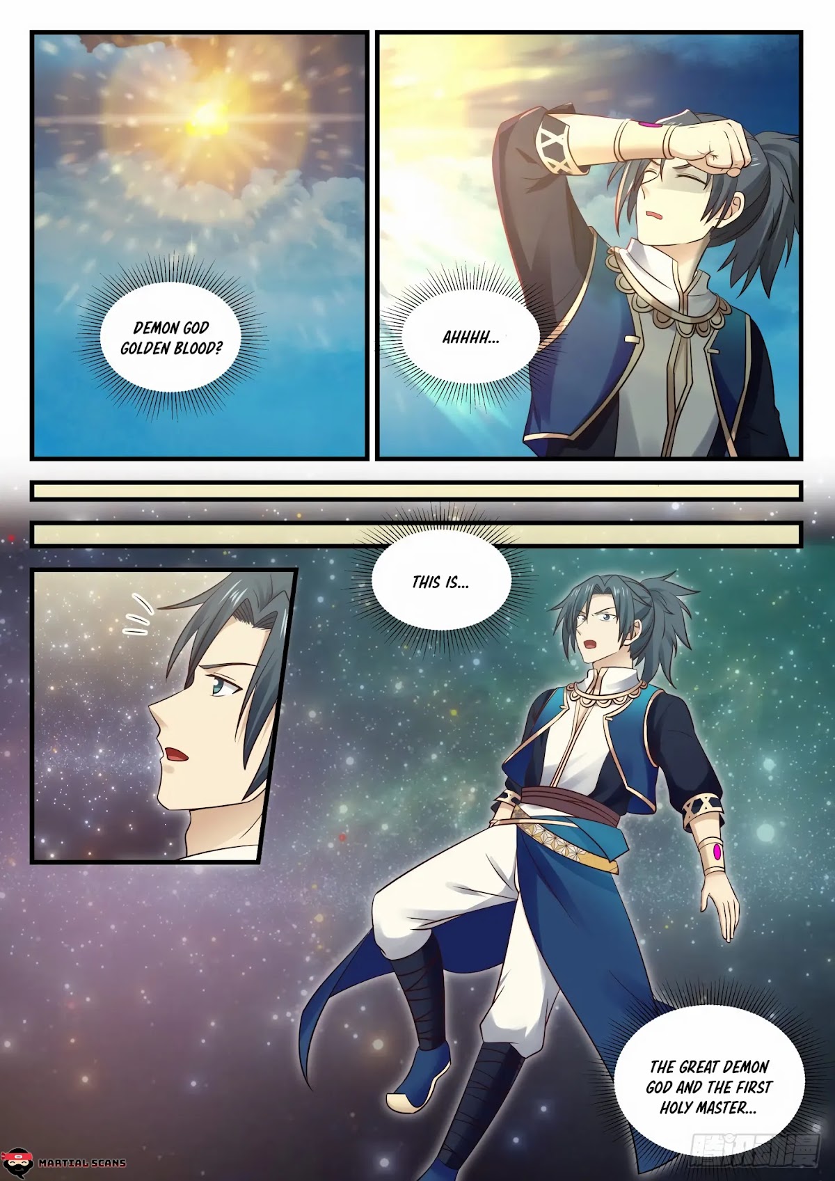 Martial Peak Chapter 720 page 3 - Chapter 720: Demon God Golden Blood