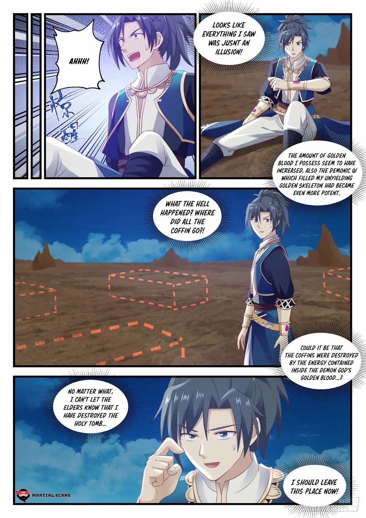 Martial Peak Chapter 720 page 5 - Chapter 720: Demon God Golden Blood
