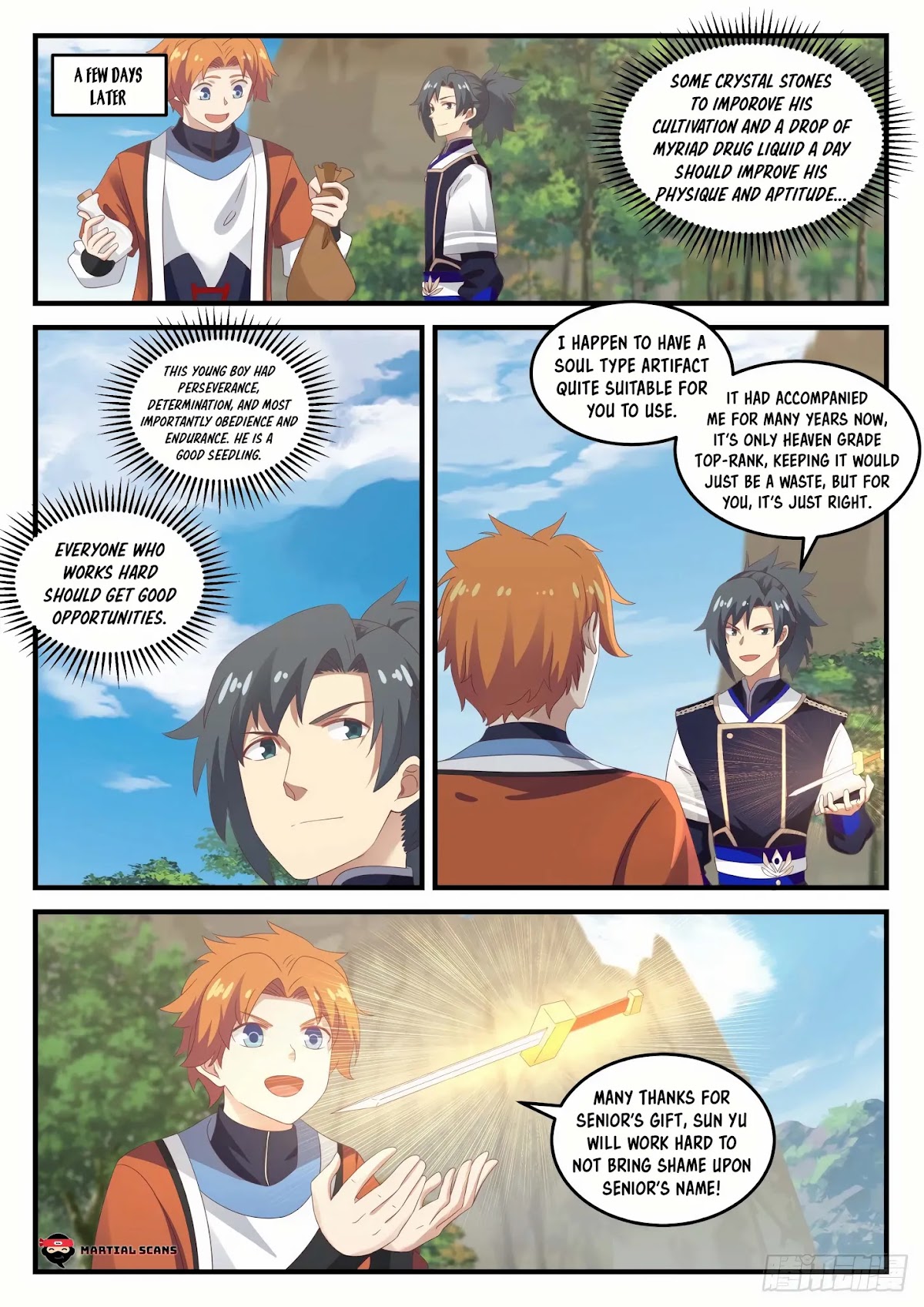 Martial Peak Chapter 728 page 12 - Chapter 728: Golden Dragon