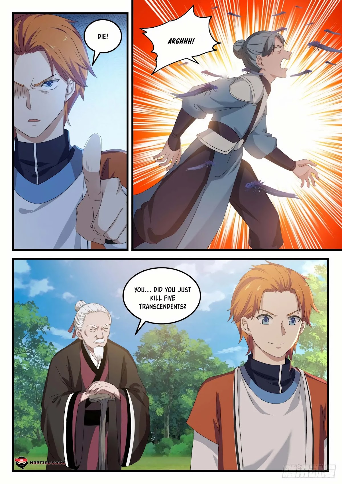 Martial Peak Chapter 729 page 10 - Chapter 729: Breakthrough, Third Order Transcendent